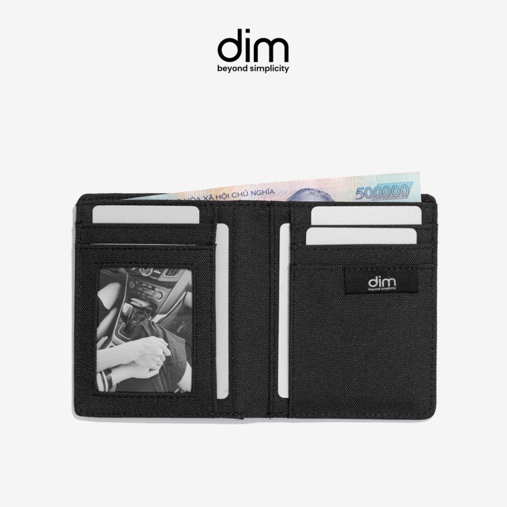 Ví vải gập đôi unisex DIM Basic Wallet 2 - Đứng (Ngăn đựng hình) *