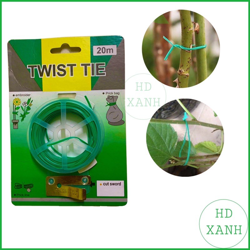 DÂY BUỘC HOA LAN,CÂY CẢNH,ĐỒ VẬT ( cuộn 20m)