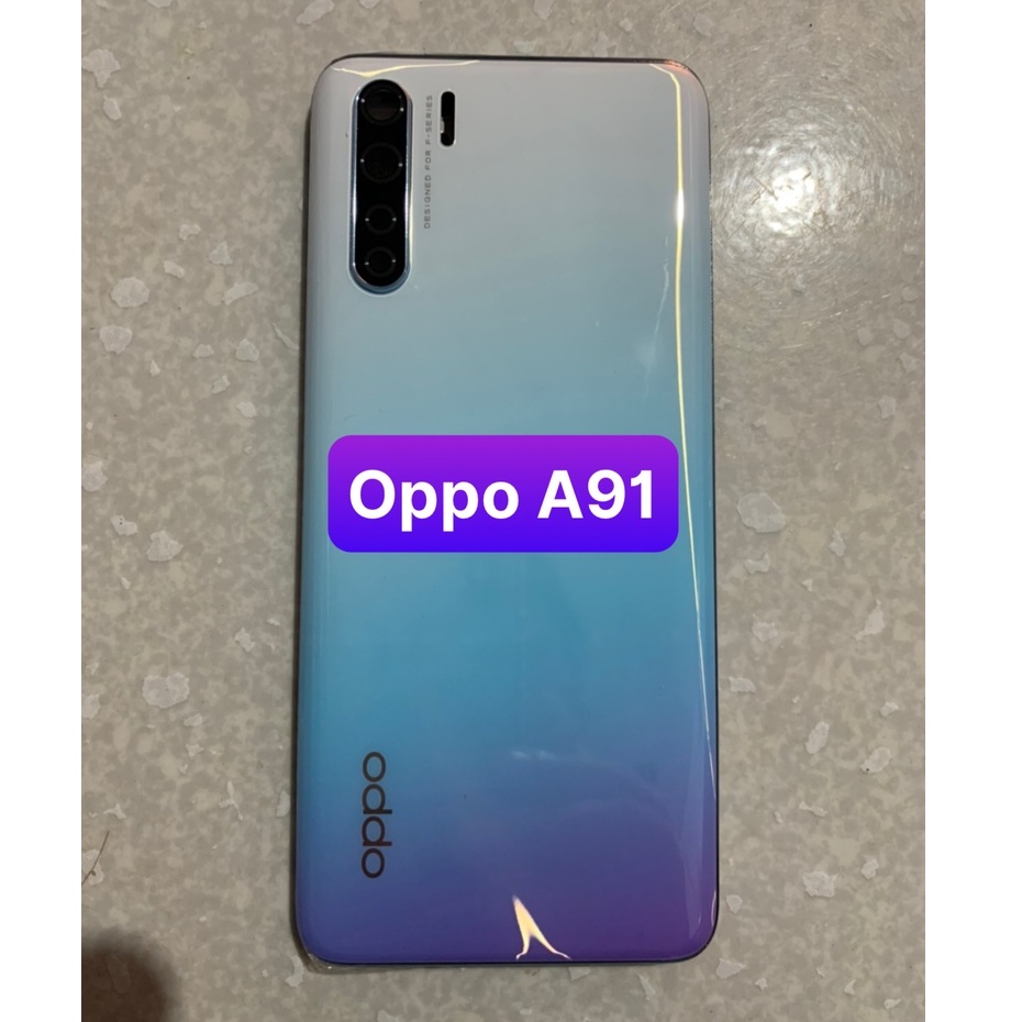 bộ sườn vỏ A91 (oppo gồn sườn ,lưng ,kính cam nút tăng giảm)