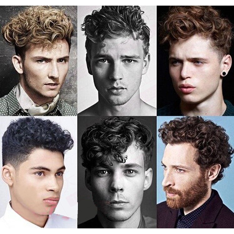 Máy uốn tóc nam xoăn xù mì tôm , Máy uốn xoăn giả size bé 9mm,13MM,16MMCao Cấp