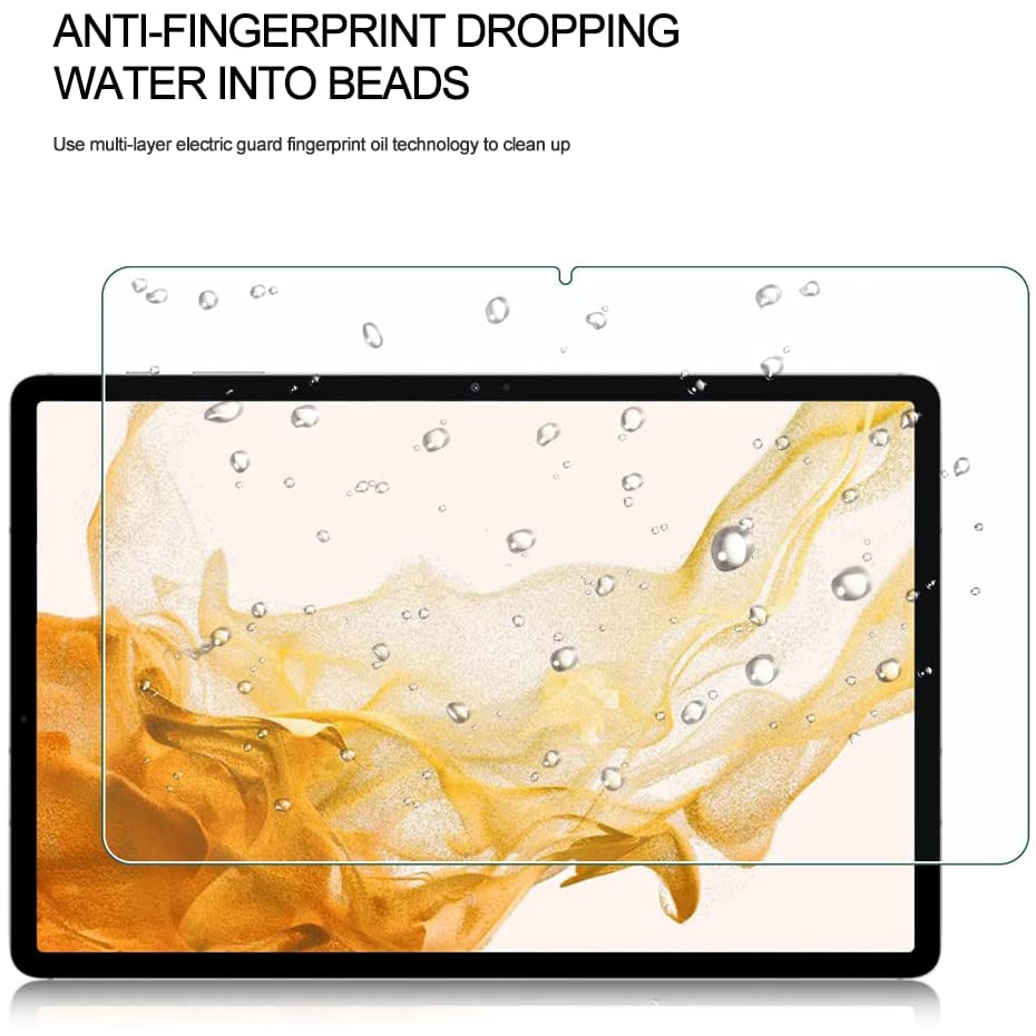2 Kính Cường Lực HD Cho Máy Tính Bảng Samsung Galaxy Tab S8 S7 S6 S5E lite A8 A7 lite 8.7 A 8.0 X700 T220 X200 T500 T510