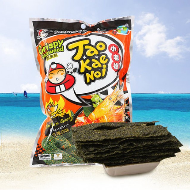 Snack rong biển ăn liền TaoKaeNoi CRISPY SEAWEED 32g