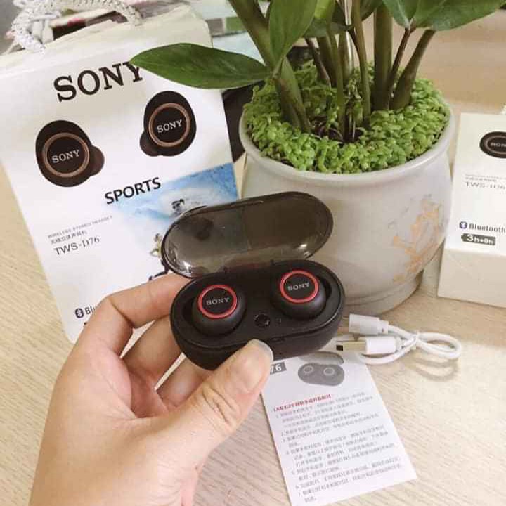 Tai Nghe Bluetooth Sony 🚛[FREESHIP] Sony D76 Công Nghệ Âm Thanh TWS 5.0, Chống ồn, Ổn Định, Bass Treble Đầy Đủ