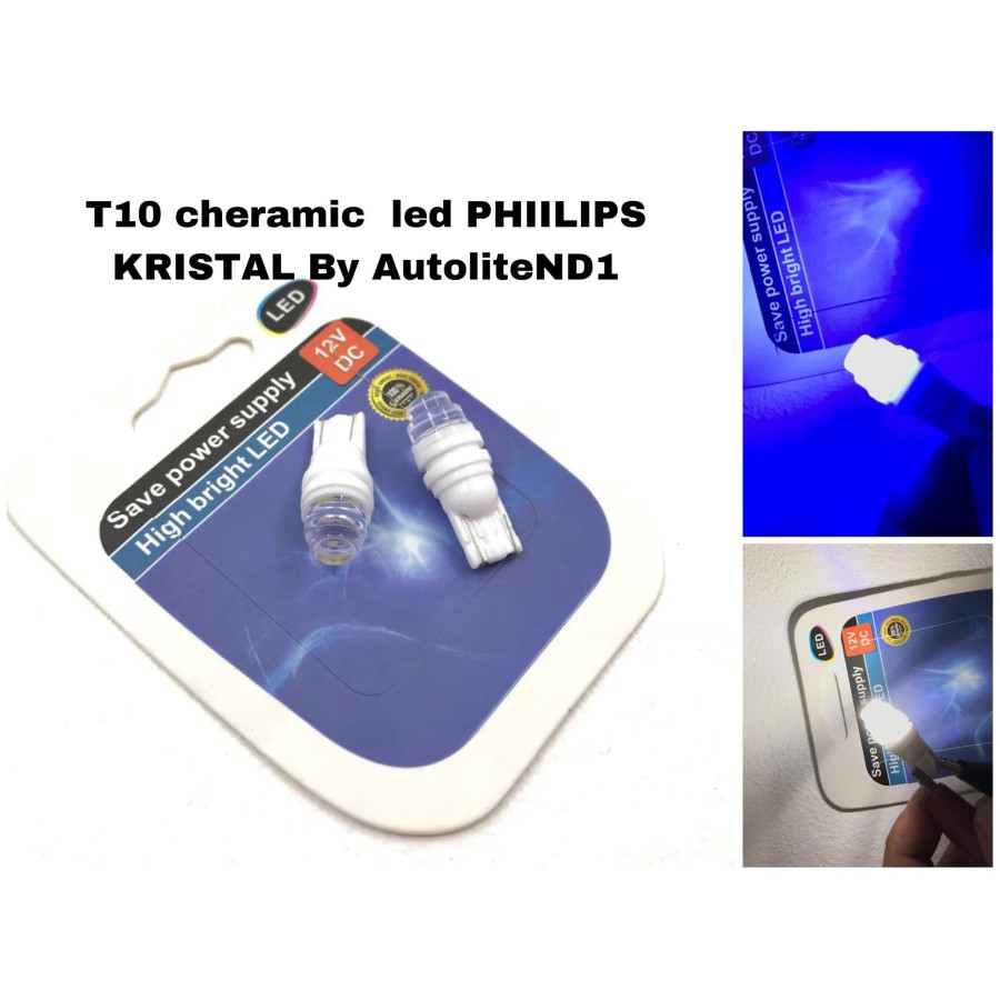 Đèn Led Tín Hiệu Philips By Autolitend1 T10 Cho Xe Mô Tô