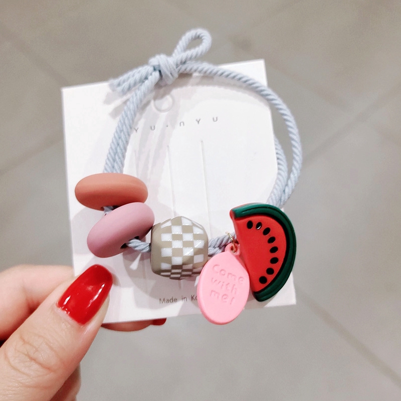 Dây Buộc Tóc Hình Trái Cây Xinh Xắn Dành Cho Nữ