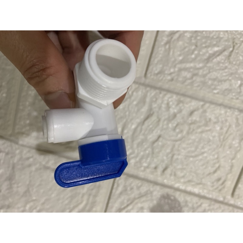 Khoá nhựa ren 21 dây phi 6 - máy lọc nước