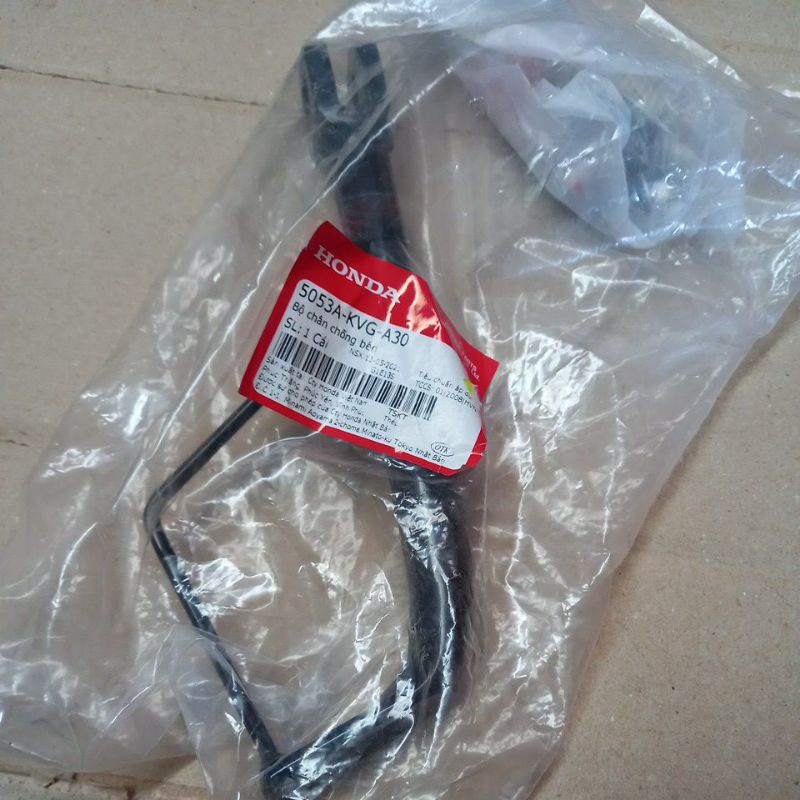 Chân chống phụ , chân chống nghiêng xe airblade 110 lắp cho đời 2009 đến 2012 chính hãng Honda
