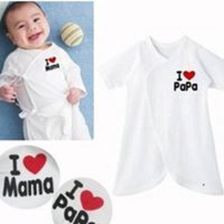Body xô I love mama, papa