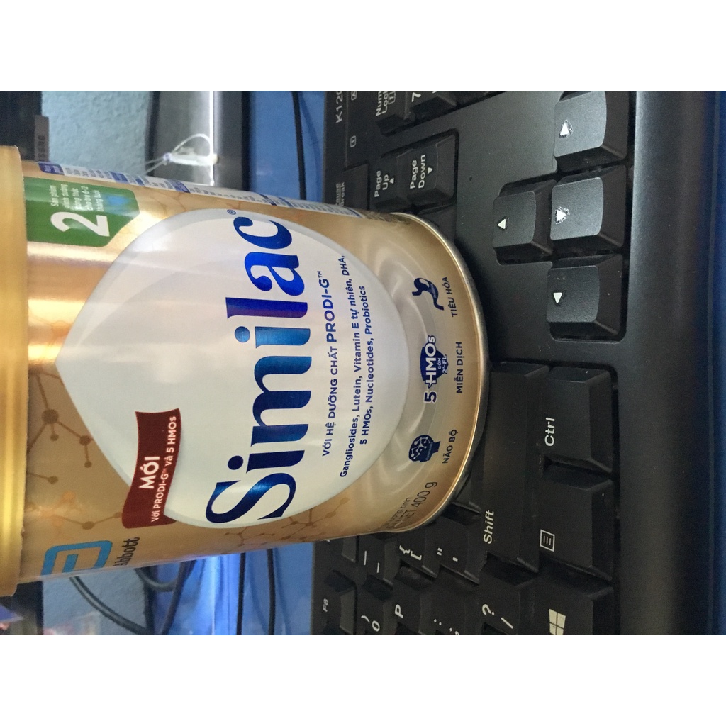 Sữa bột Similac 2 400g mới 5G PRODI-G Gấp 5 lần HMO - Date 07/2023