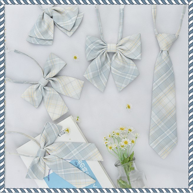 [Sẵn] [Chính hãng] [SNBL] Nơ cổ / cà vạt JK phong cách nữ sinh Nhật Bản - set giày pha lê Cinderella