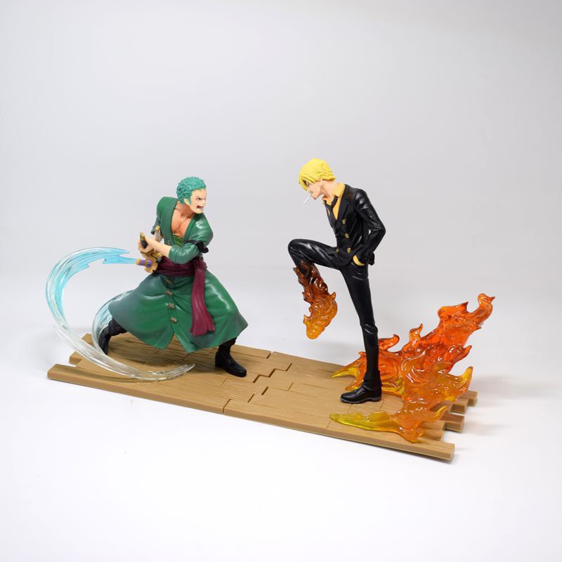 Mô hình Zoro đại chiến, chiến đấu với Sanji - Mô hình OnePiece