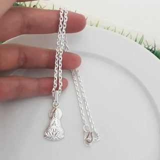 DÂY CHUYỀN MẶT QUAN ÂM CHO BÉ CHẤT LIỆU BẠC TA