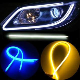 Cặp 2 dây Led audi silicon 60cm độ đèn mí mắt daylight