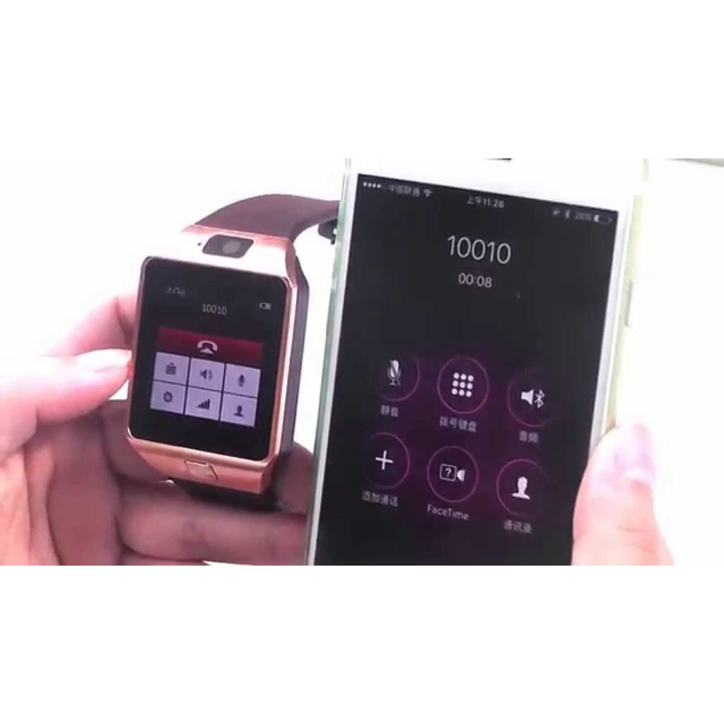 [Mã ELFLASH5 giảm 20K đơn 50K] [ siêu km] Đồng hồ thông minh smartwatch DZ09 TIẾNG VIỆT-DC1599