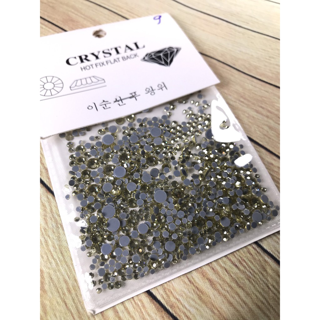 Đá chân keo 09 ( Gói 1200 viên siêu sáng )