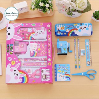 Bộ Đồ Dùng Học Tập Cho Bé Sáng Tạo Dễ Thương