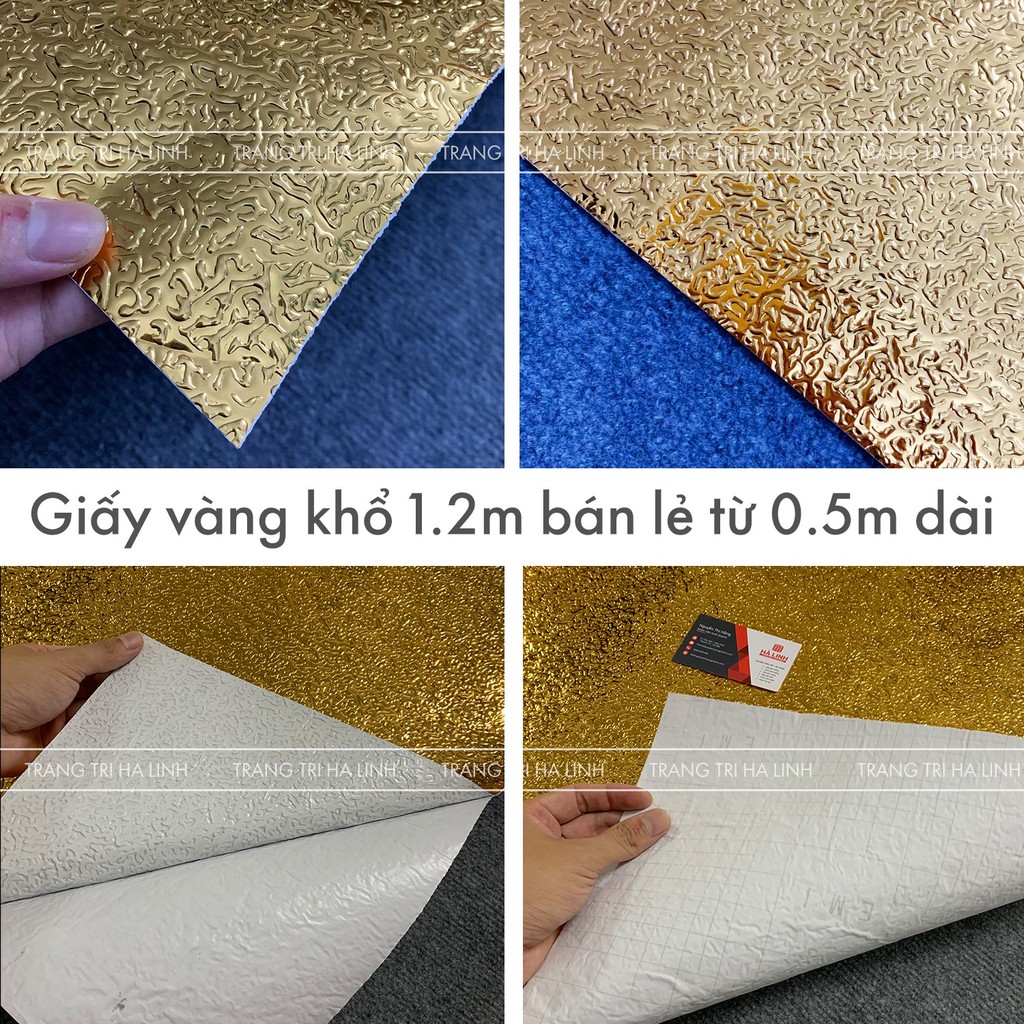 Giấy bạc dán tường nhà bếp , cuộn decal bạc cách nhiệt chống thấm bền đẹp