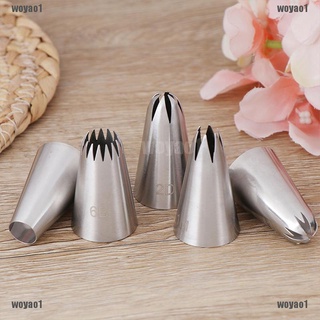 Bộ 5 Dụng Cụ Trang Trí Bánh Kem Bằng Inox Chuyên Dùng