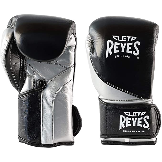 Găng tay Boxing Cleto Reyes High Precision - Xám/Đen