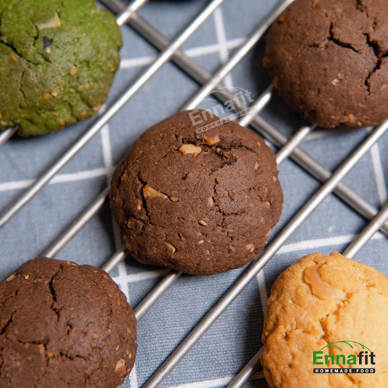 Bánh quy hạnh nhân 500g- For Keto, Das, Lowcarb, eatclean và tiểu đường