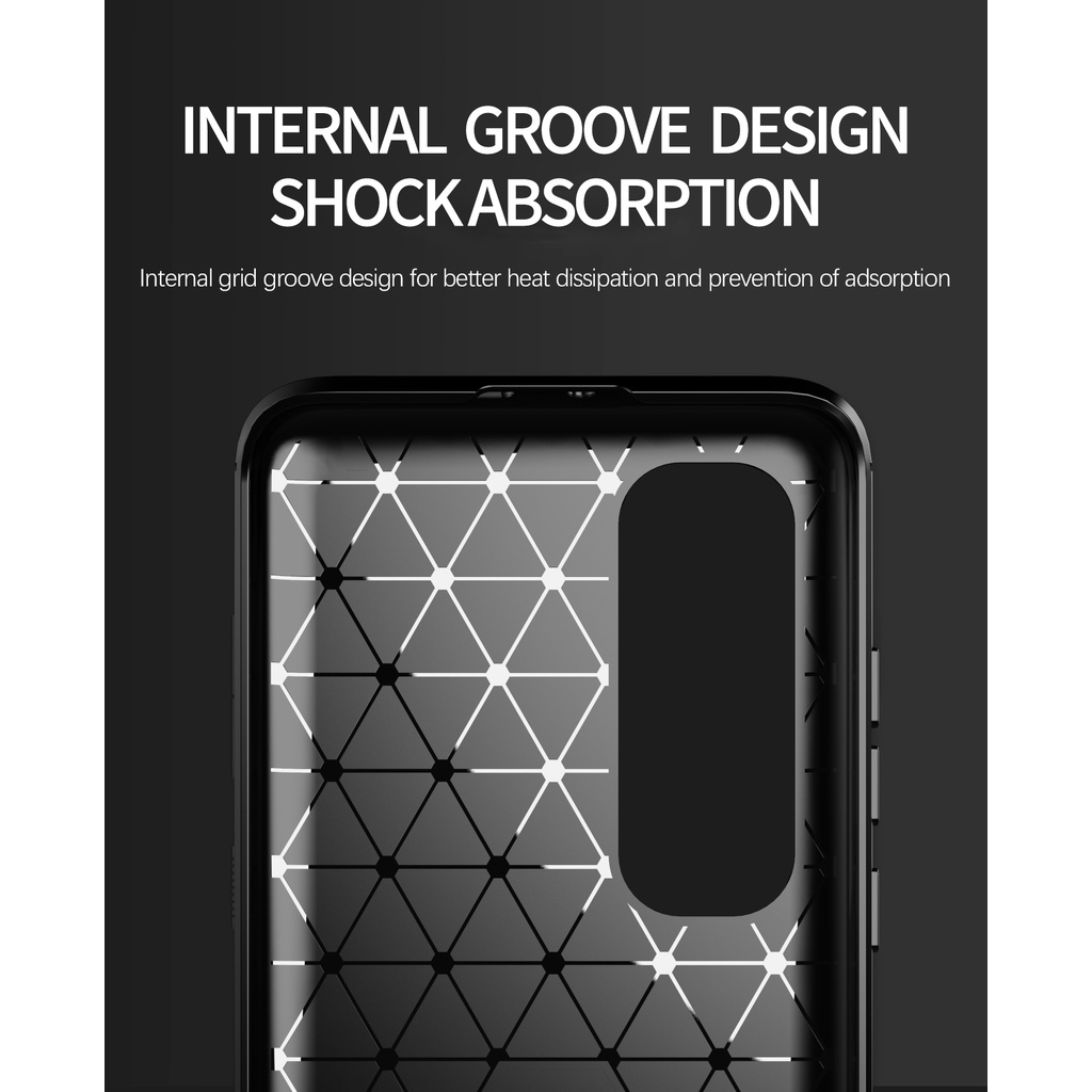 Ốp Điện Thoại Silicon tpu Mềm Chống Sốc In Họa Tiết Sợi Carbon Mượt Mà Cho Mi Xiaomi 10s