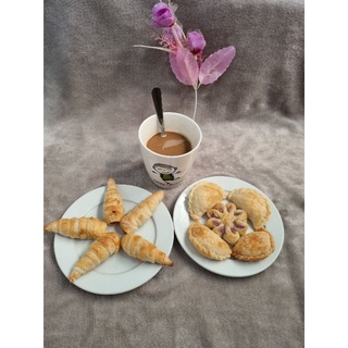 Bánh quai vạc nhà làm , bánh quai vạc nhân dừa/dứa/đậu xanh