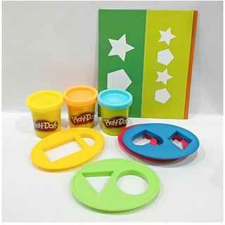 Bộ đồ chơi Hasbro đất nặn hình học cơ bản Play-Doh E3731