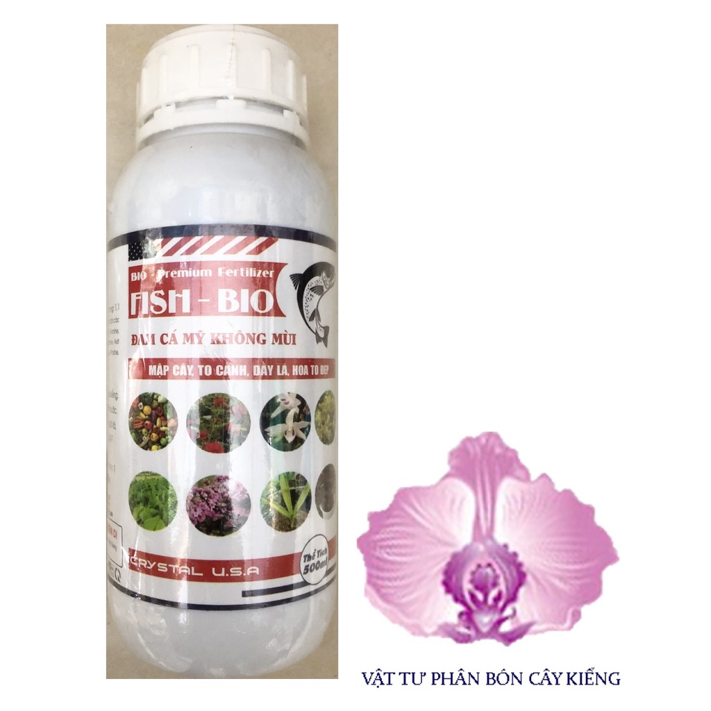 Phân Bón Đạm Cá Mỹ Bio Fish không mùi [Fish - Bio] - #116A# 500ml