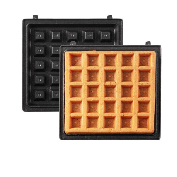 Bộ khuôn máy làm bánh waffle, bánh kẹp tổ ong Torsom Hàng loại 1