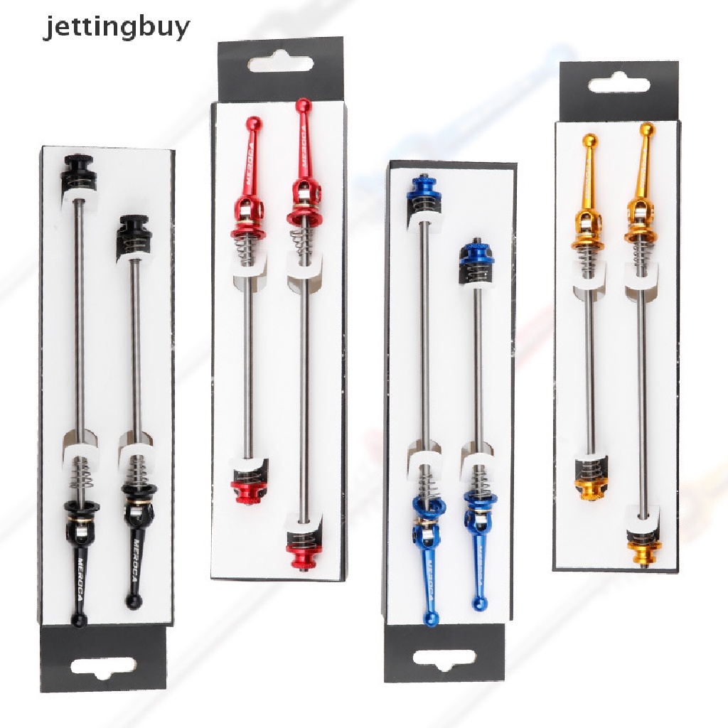 Cặp khóa tháo nhanh JETTING bằng titan cho xe đạp leo núi ổ trục 100/135mm và 74/100mm