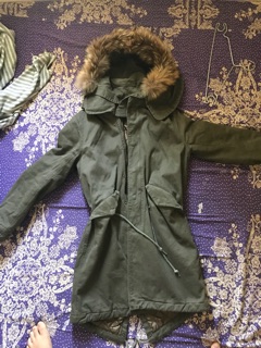 Parka mũ lông