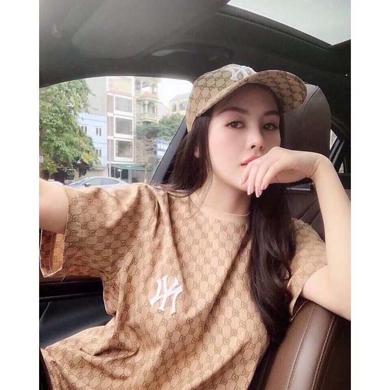 Áo thun nam nữ NYY unisex form rộng cao cấp bền màu hot trend 1Kenz