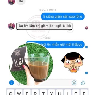 giảm cân cacao slim