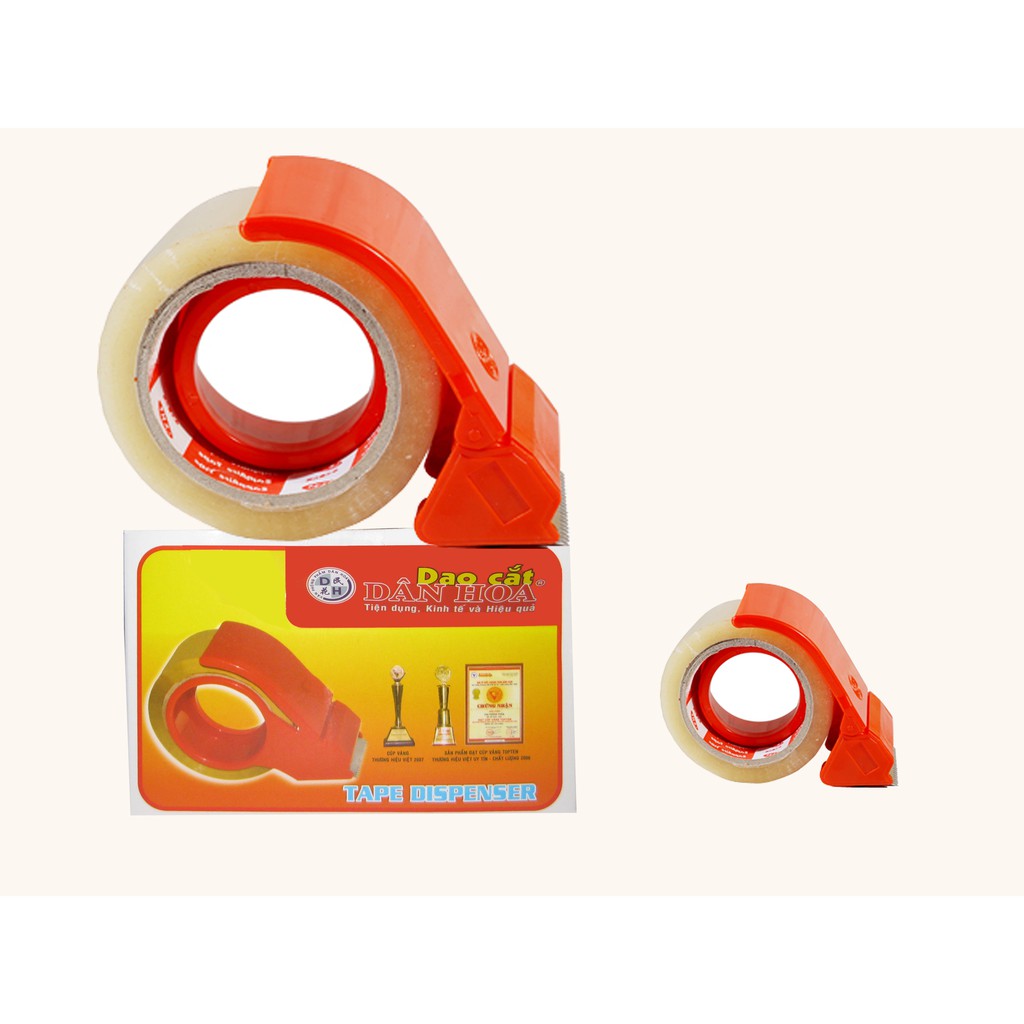 Cắt băng keo cầm tay sắt 5, 6, 7cm Tape Dispenser (Dùng cho cuộn băng keo 4,8cm 100Y)