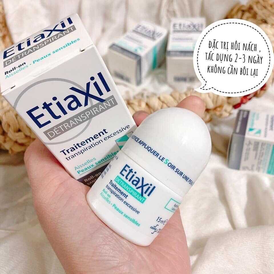 Etiaxil 👉 Lăn khử mùi ngăn mồ hôi khô thoáng hiệu quả - Etiaxil khử mùi 15ml