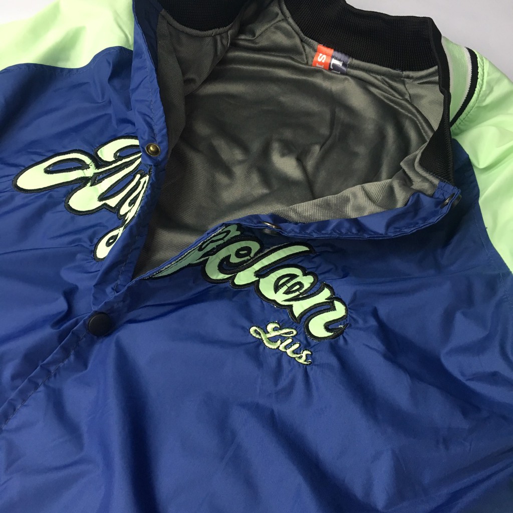 Áo Khoác Bomber Dù, Áo khoác unisex in chữ Angeleen Phong Cách Hàn Quốc.