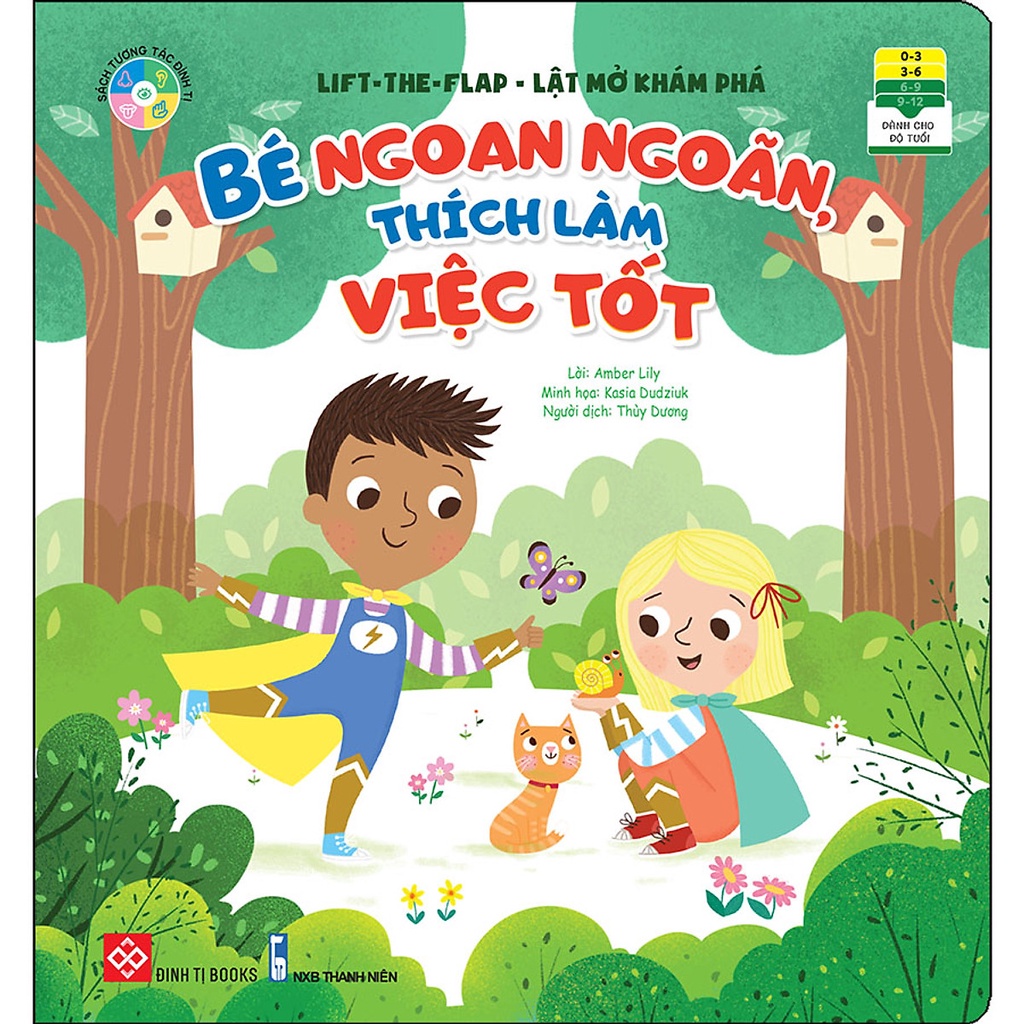 Sách-Lift-the-flap - Lật mở khám phá- Bé ngoan ngoãn, thích làm việc tốt