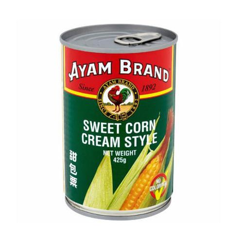 Bắp kem Sweet Corn hiệu Ayam Brand – lon 425g