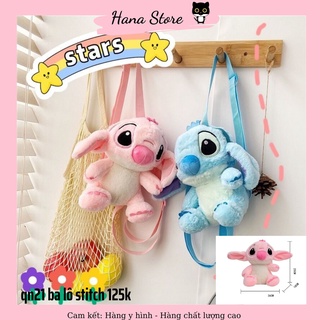 bl4 ba lô stitch xanh dễ thương