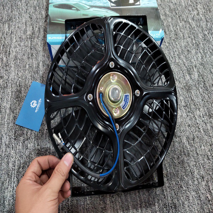 Quạt tản gió tản nhiệt dàn nóng xe ô tô khung bằng sắt