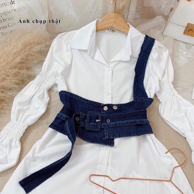 SET ÁO SOMI JEAN + JEAN NỊT #235K