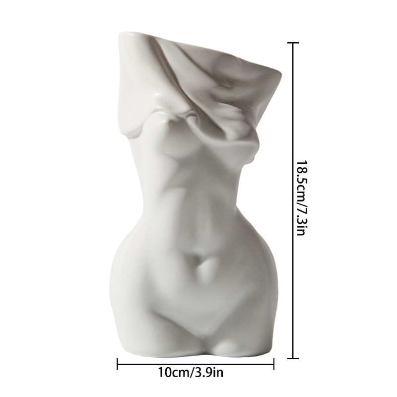 Chậu Hoa Sứ Phong Cách Bohemian Nghệ Thuật Cho Nữ