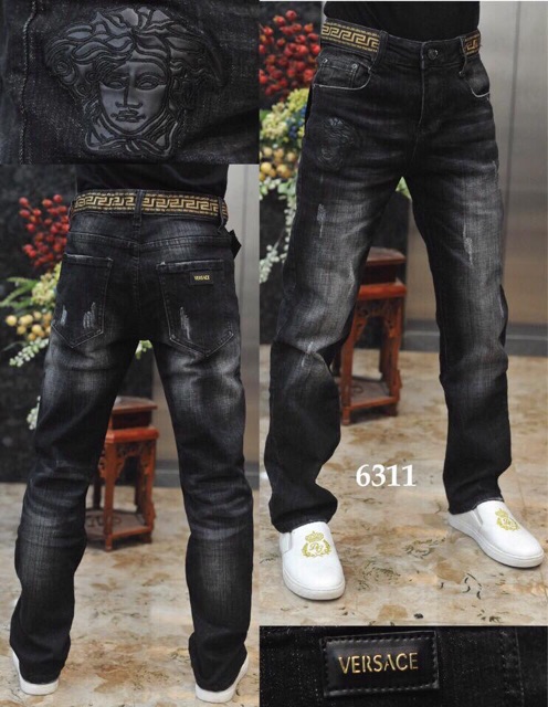 Quần jeans nam ống suông a2