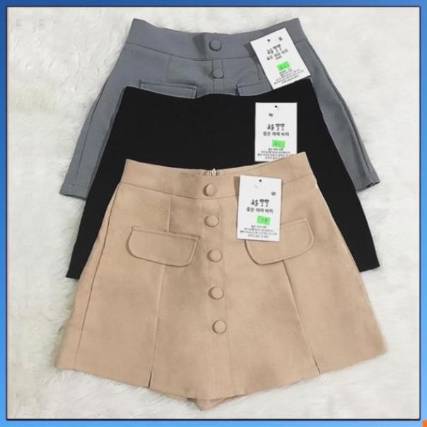 [Rẻ Vô Địch] Quần Váy túi nắp