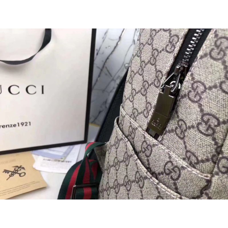 ba lô thời trang nam nữ kiểu dáng đơn giản họa tiết Gucci GC