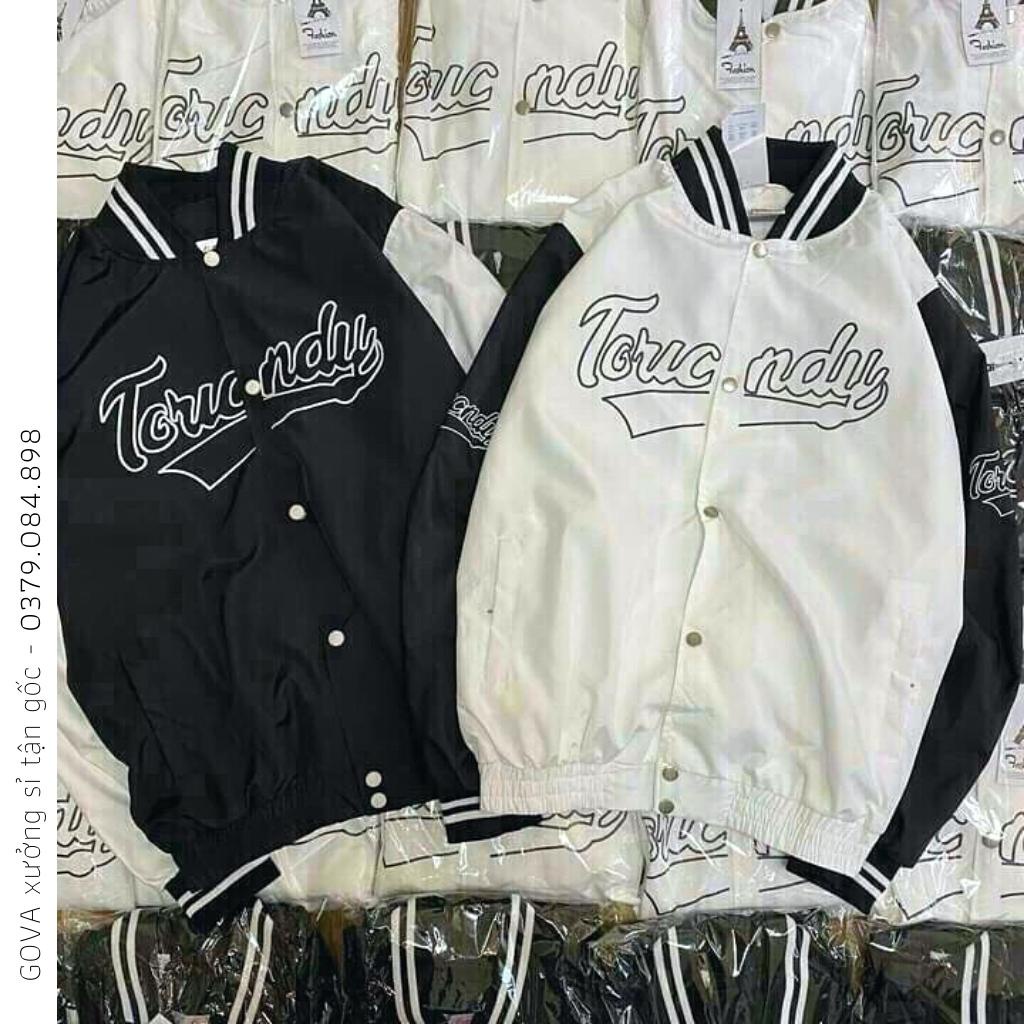 Áo Khoác Bomber Dù In TORI.CNDY Form Rộng Nam Nữ Ulzzang Unisex Thời Trang GOVA