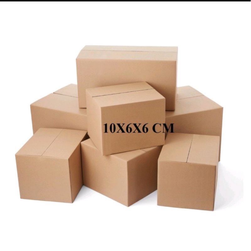 Combo 50 hộp carton 3 lớp 10×6×6 đóng hàng cod.