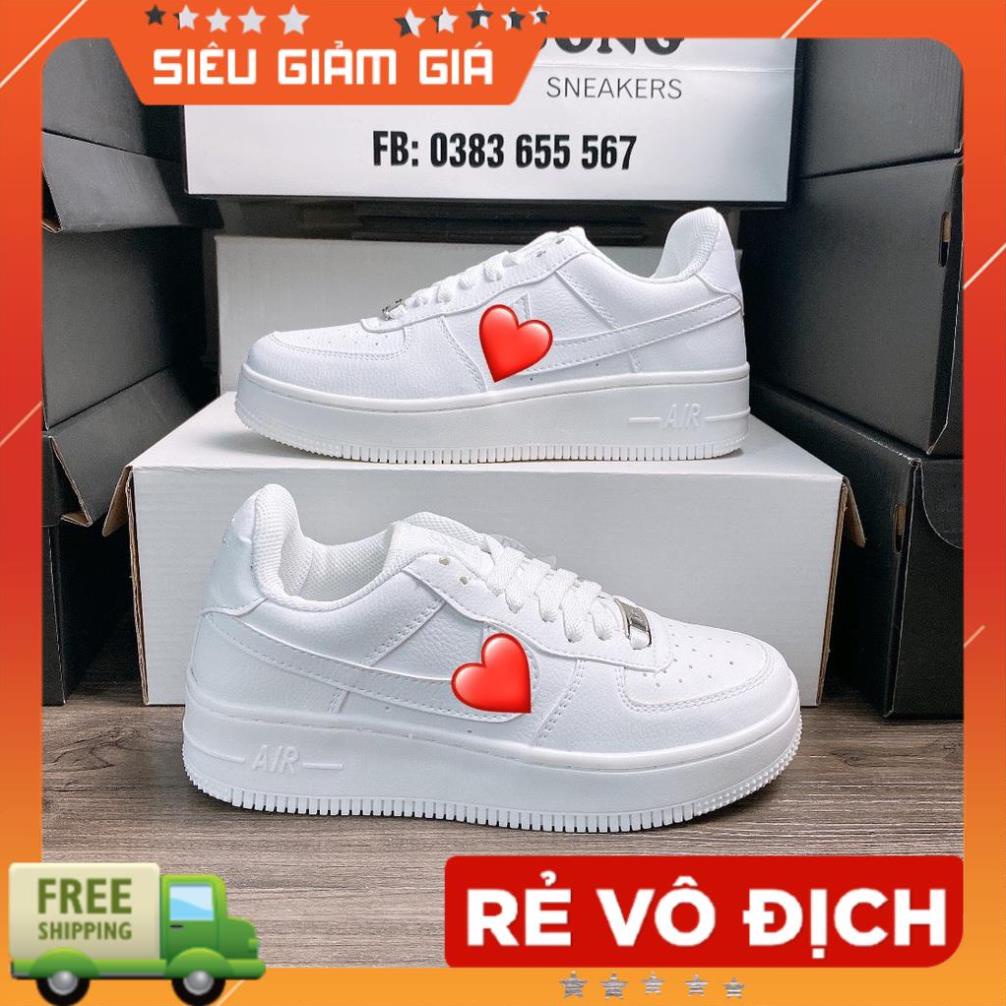 [ 6 FULL BOX ] Giày AF1 trắng giày thể thao air force 1 trắng nam nữ full box [ Ảnh Thật ] bản đẹp êm chân. | BigBuy360 - bigbuy360.vn