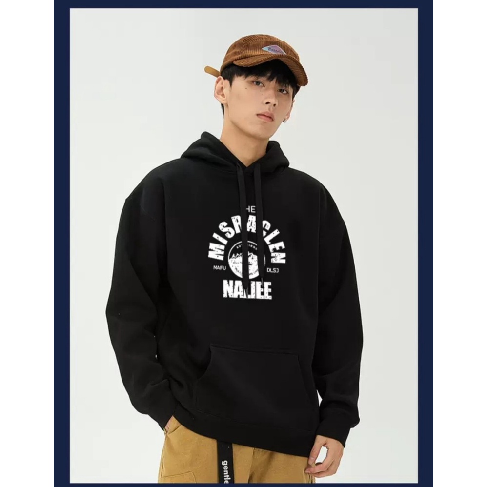 Áo Hoodie Phối Mũ Trùm Đầu NALIEE Phong Cách Nam Nữ Thời Trang, Thiết Kế UNISEX Kèm Nỉ Ngoại Cao Cấp Mã GAREM 123