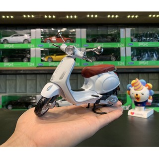 Mô hình trưng bày xe xe Vespa Primavera tỉ lệ 1:12 hãng Maisto